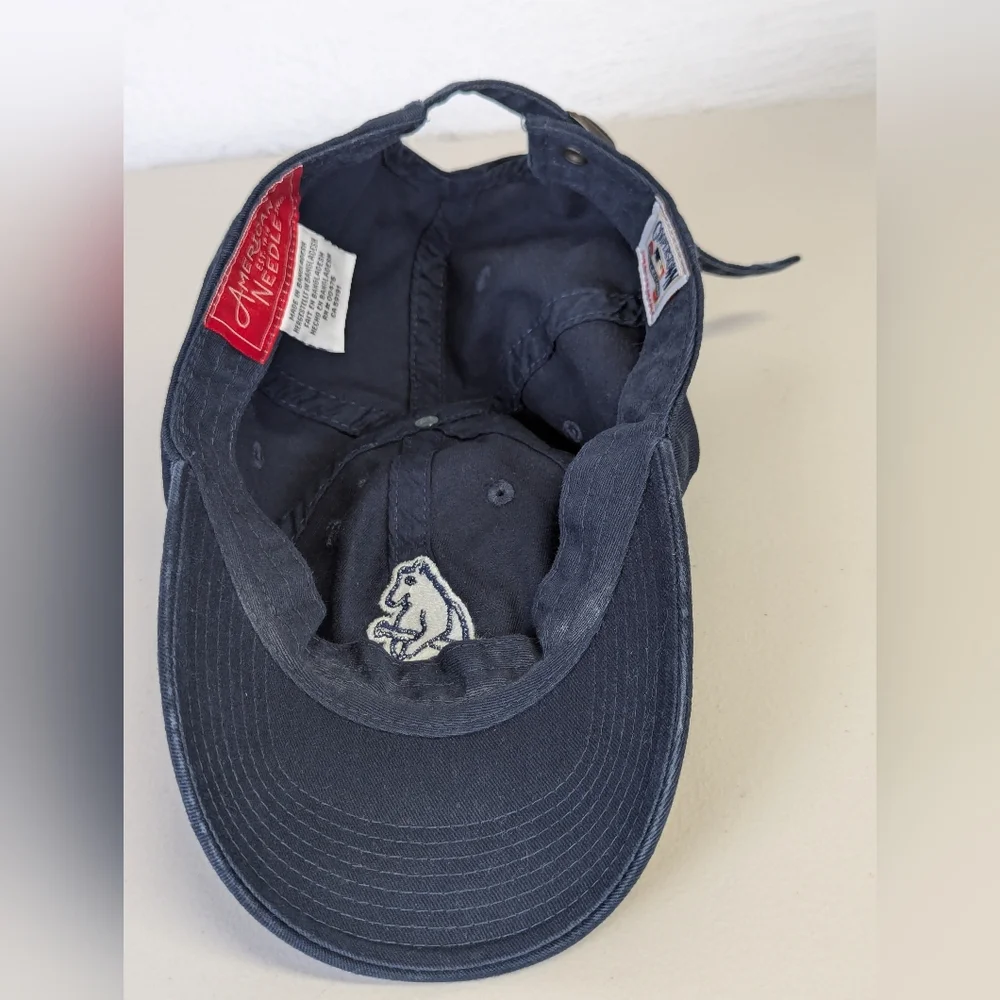 Chicago Cubs Dad Hat Fan Baseball Cap Cooperstown Retro Strapback 1914 Logo - Picture 3 of 5